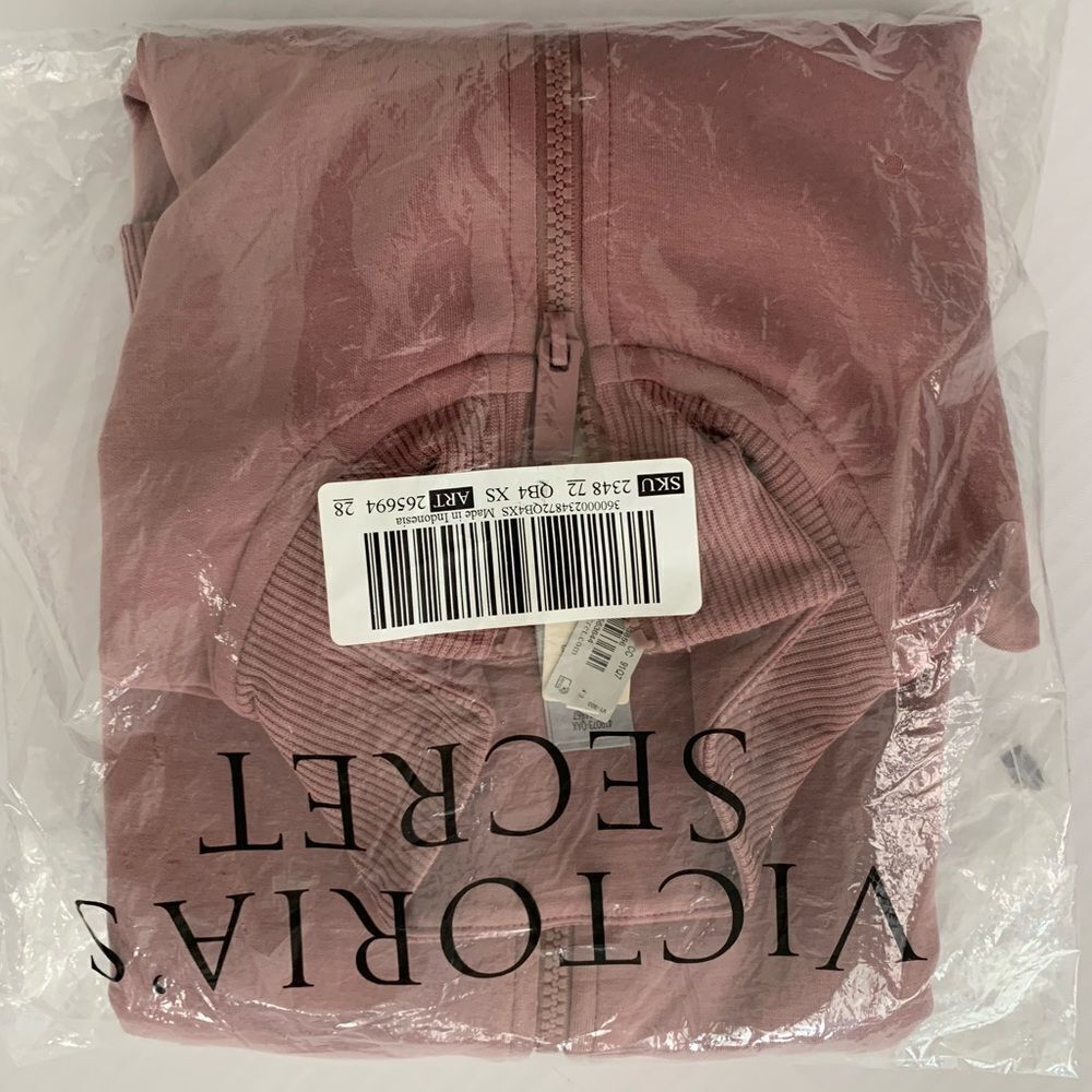 Victoria’s Secret VSX Featherweight Knit Slim Full-Zip Jacket XS - Picture 12 of 13